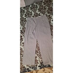 Croft & Barrow XL The Easy Fit Knit Pant Gray NWT Straight Mid Rise